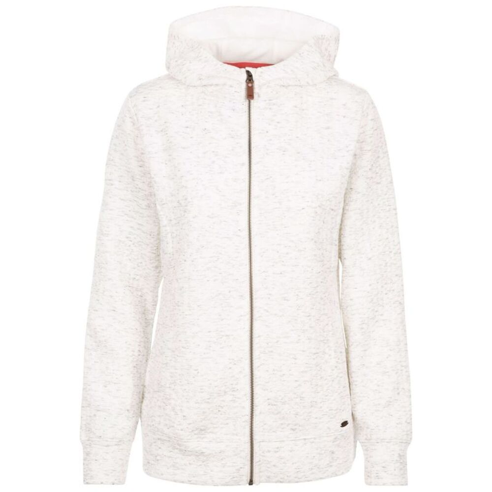 Trespass Womens/Ladies Winnie Hoodie / Ghost White Marl